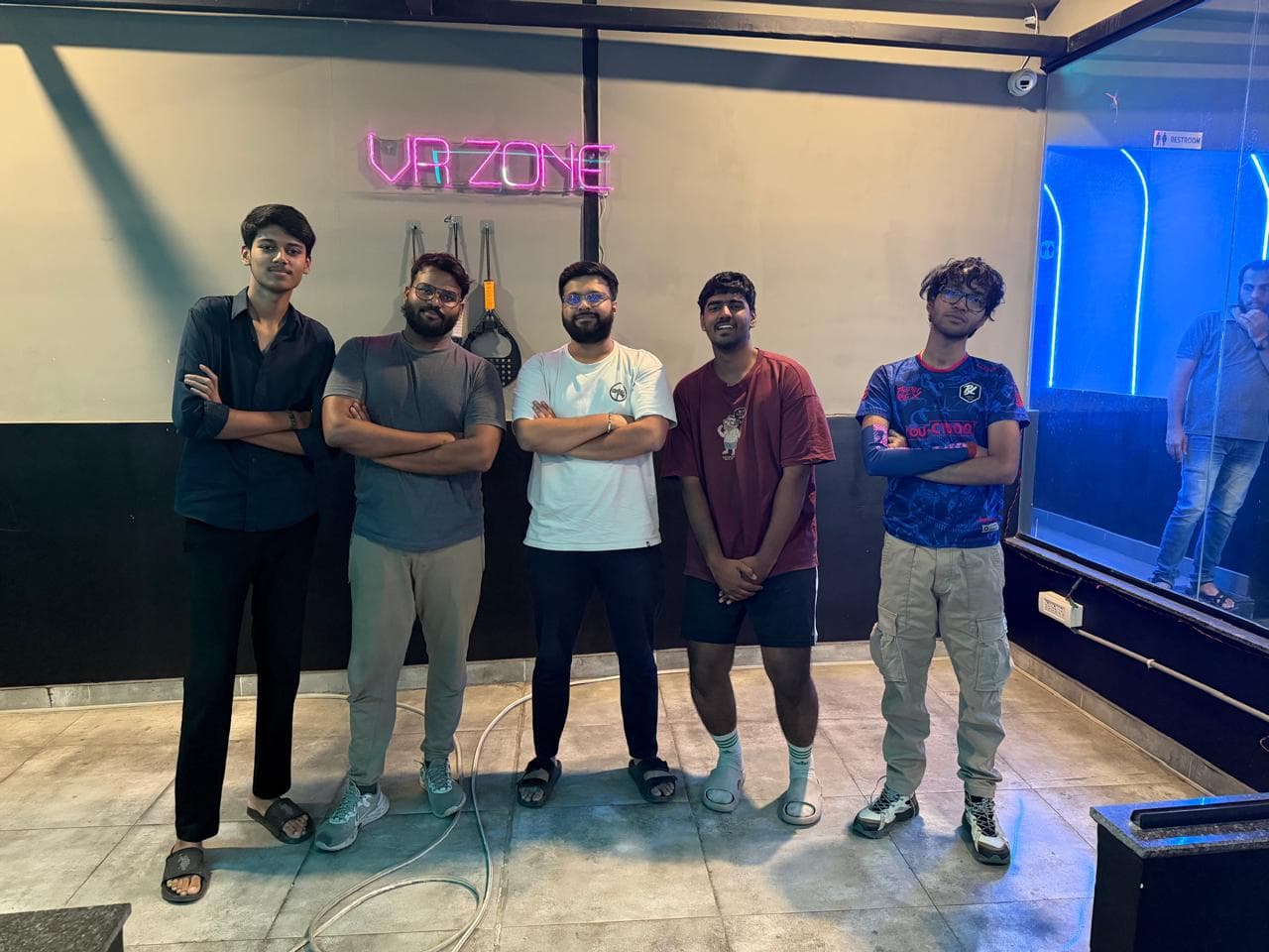 Team sMMM — champions of the 22 August 2026 Gamers Guild Valorant LAN — with their medals