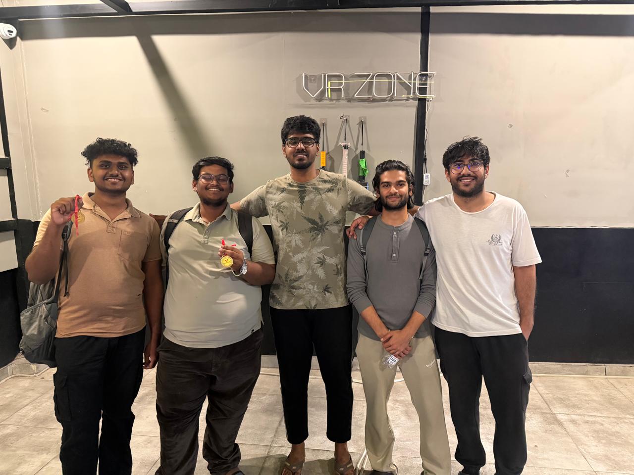 The winning team